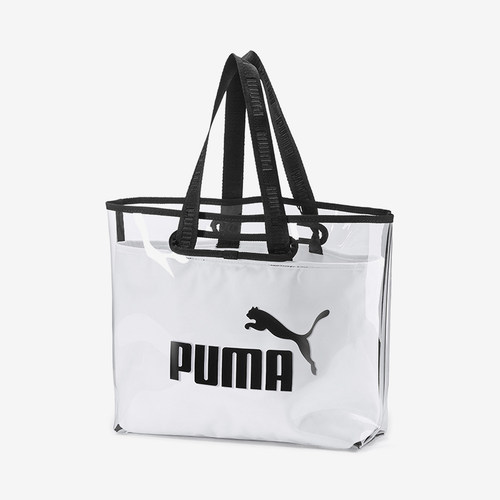 PUMA彪马正品女子休闲双层印花半透明手提包果冻包CORE077002