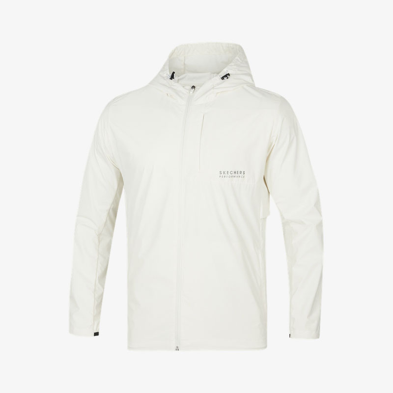 Skechers/斯凯奇正品当季新款休闲梭织男子运动连帽夹克外套