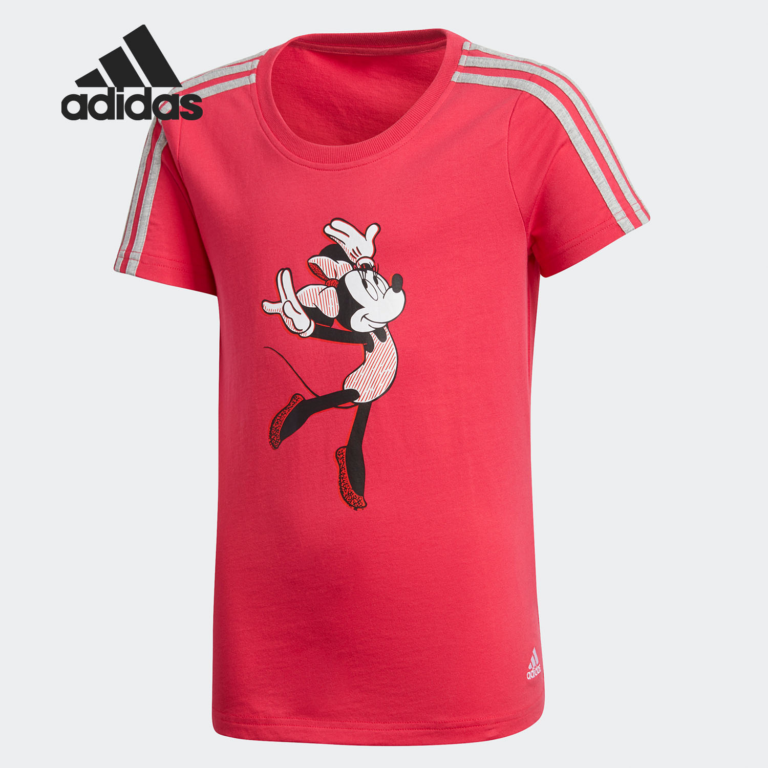 Adidas/阿迪达斯正品当季新款小童装训练休闲运动短袖T恤GP9671