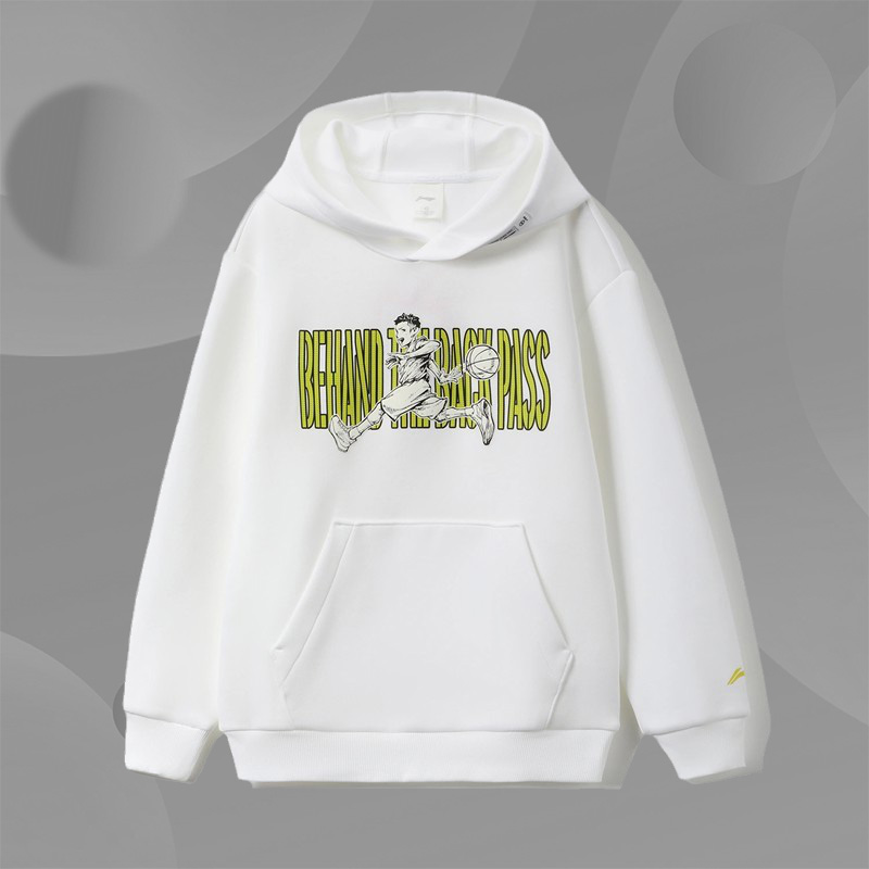 舒适儿童绒衫运动李宁正品