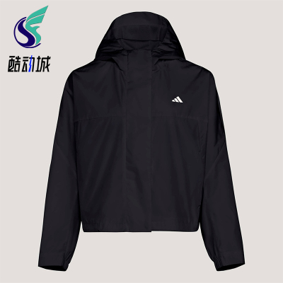Adidas/阿迪达斯正品梭织运动女士宽松经典连帽夹克外套KV5971