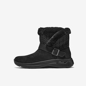 斯凯奇正品 秋季 新款 Skechers 女子时尚 保暖高帮休闲雪地靴
