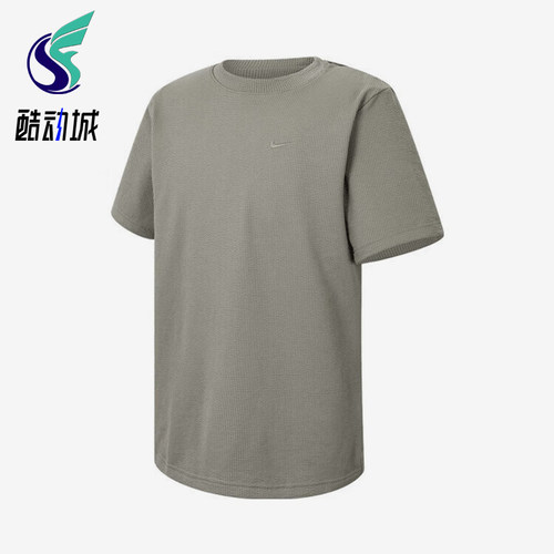 Nike/耐克正品2025夏季款男士休闲针织经典宽松短袖HJ4044-320
