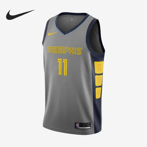 Nike耐克正品孟菲斯灰熊队NBA康利男球迷版速干篮球AJ4620-040