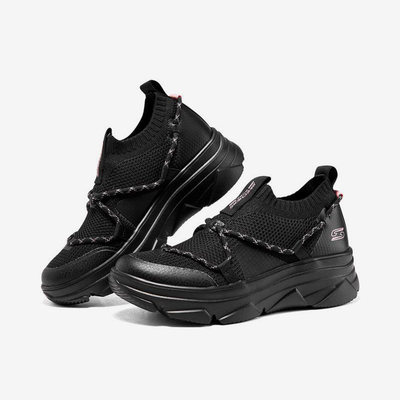 Skechers/斯凯奇正品BOBS MT. PEAK女子运动缓震透气休闲鞋
