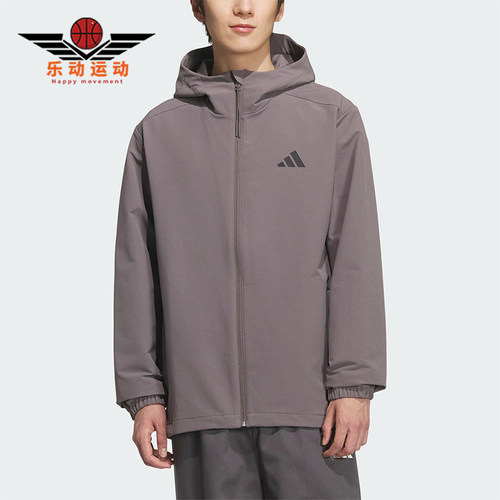 Adidas/阿迪达斯正品V SFT SHELL JK男女休闲运动连帽外套KF5227