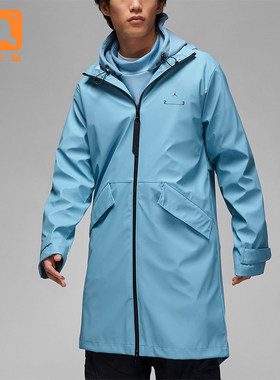 Nike/耐克正品JORDAN新款男蓝色防风纯色夹克外套DV7692-427