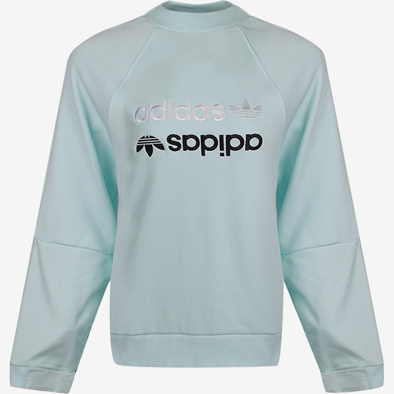 Adidas/阿迪达斯正品三叶草当季新款女子舒适卫衣套头衫GU5795