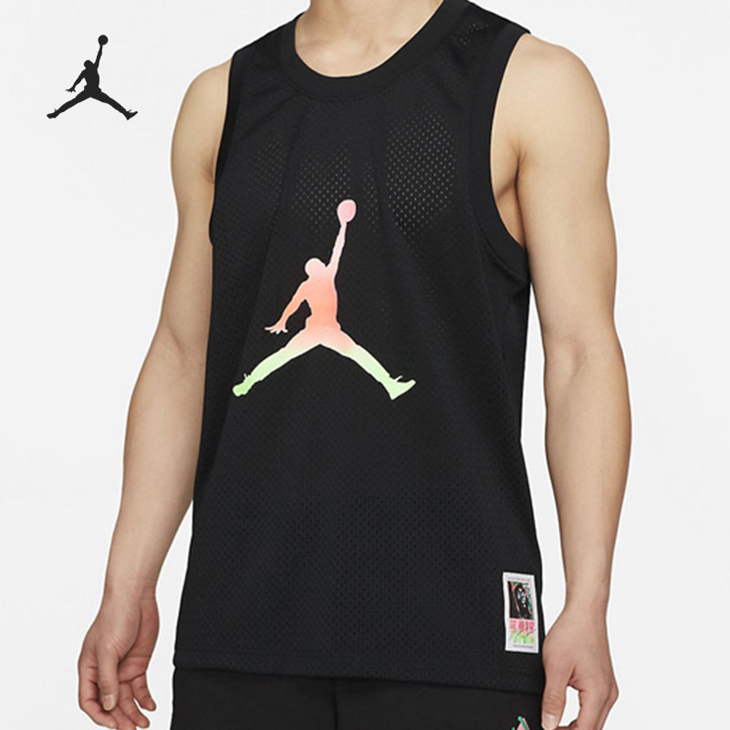 Nike/耐克正品Air Jordan男子运动休闲透气无袖T恤DQ5867-010