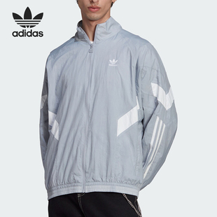 Logo印花运动立领夹克外套HK7320 男士 Adidas 阿迪达斯正品