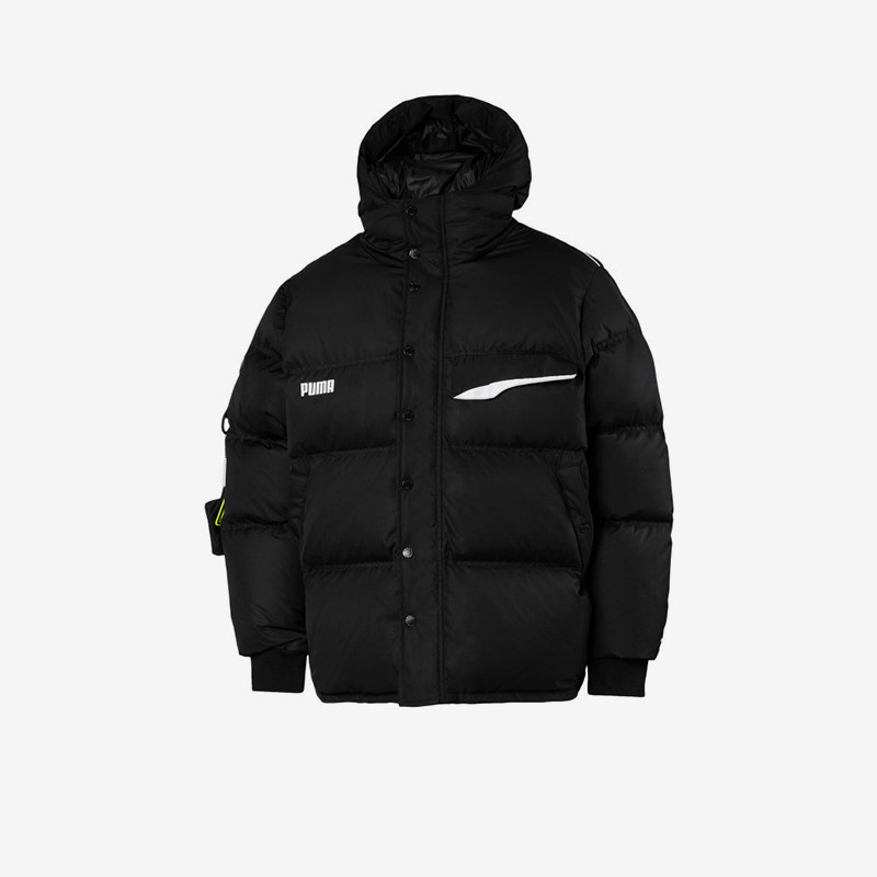 Puma/彪马正品2024秋季新款男女加厚保暖短款连帽运动羽绒服图片