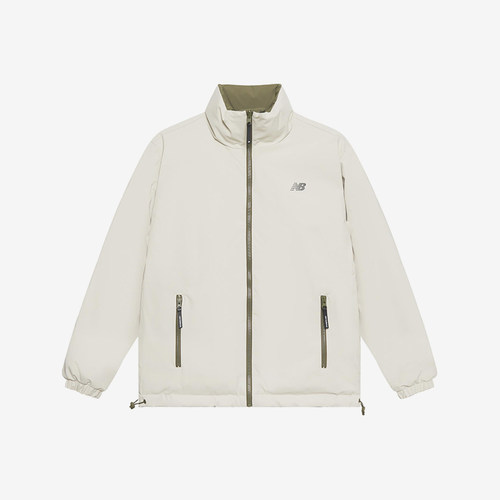 New Balance/NB正品冬季新款男女保暖拉链立领羽绒服AMJ44301-DRC