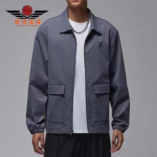 口袋运动翻领拉链高尔夫外套HQ8682 JORDAN男士 075 耐克正品 Nike