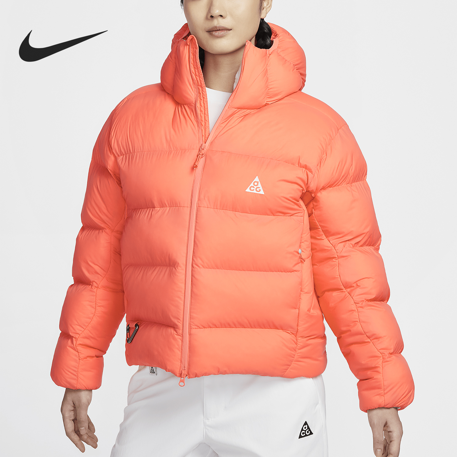 Nike/耐克正品ACG冬季新款女士连帽保暖棉服外套FZ6762-643