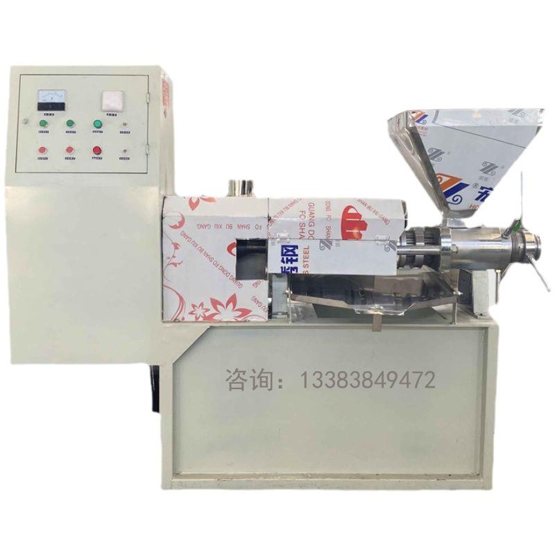 油坊商用螺旋榨油机家用小型榨油机电热榨膛冷热两用食用油榨油机