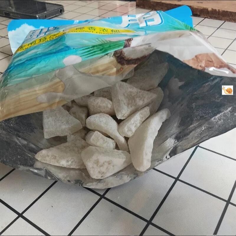 【豪美味】正宗海南椰子角椰子片椰子块椰子v干椰子肉休闲零食小