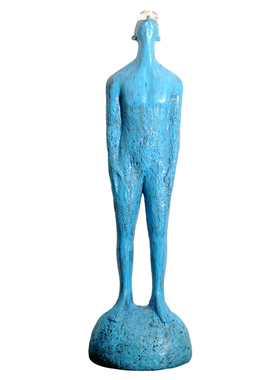 酒店大堂大型人物m落地摆件售楼处样板房间橱窗抽象艺术软装雕塑