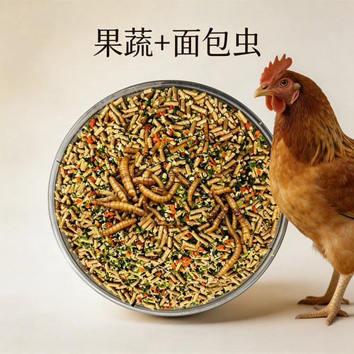 果蔬面包虫颗粒饲料养殖常备料