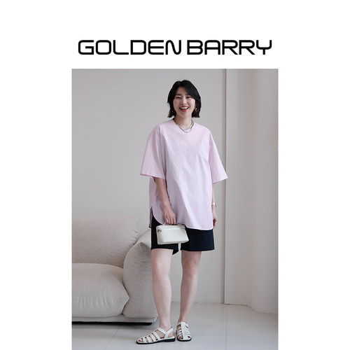 GOLDENBARRY休闲五分裤
