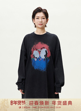 【童梦奇遇】GOLDEN BARRY25年春立体眼睛休闲长袖202468