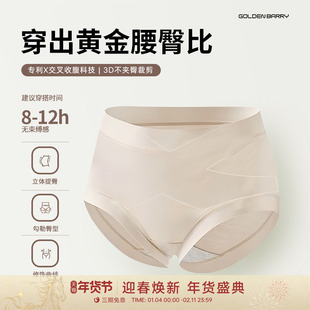 GOLDEN BARRY金和百瑞不勒提臀收腹无痕内裤2条颜色534013-1
