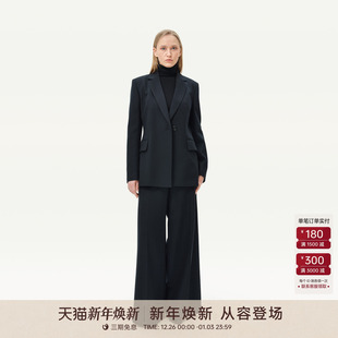 100163 GOLDEN 套装 外套阔腿裤 541175 BARRY25秋气质通勤收腰西装