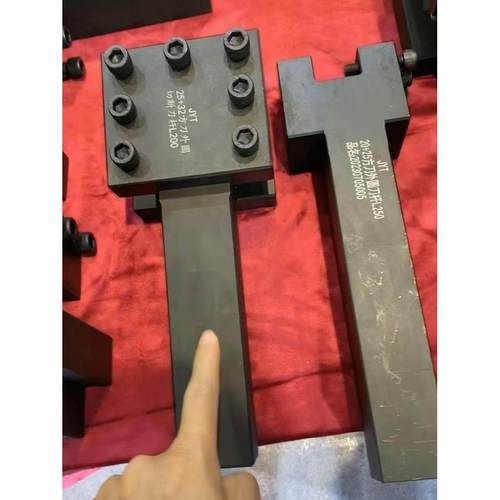 加强抗震数控车床切断刀杆延长刀座方刀座四工位电动刀架延伸刀架