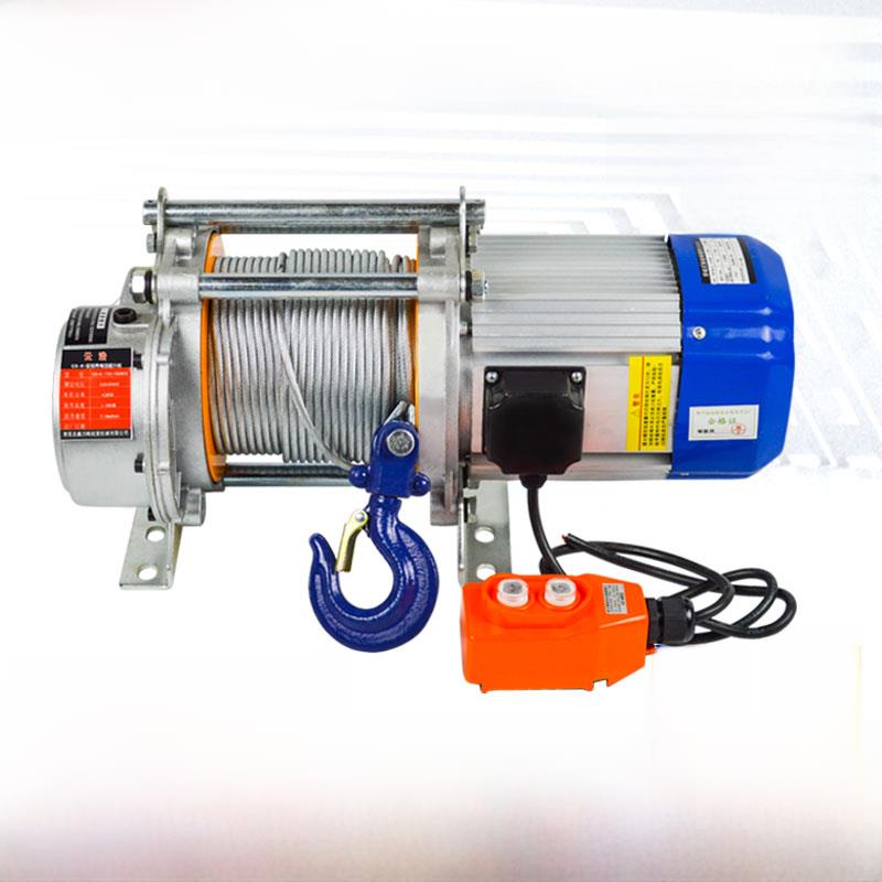 铝壳葫芦380V绞车2吨电动葫芦220V家用多功能小型起重机1吨2.5吨