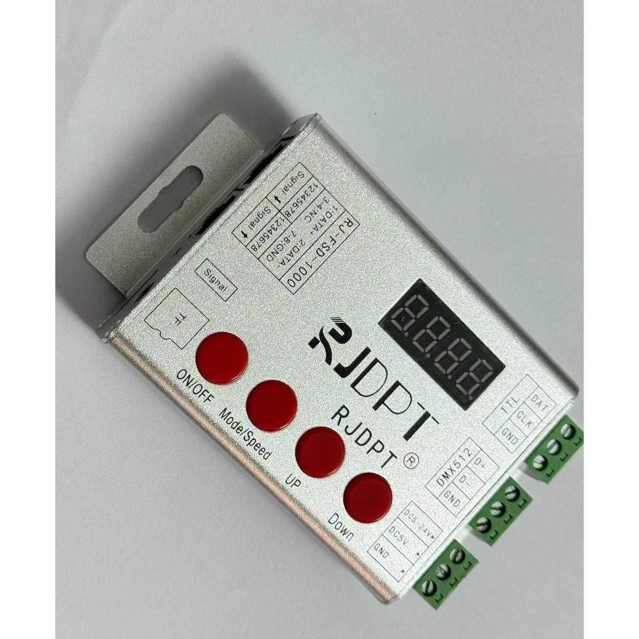 LED全彩控制器-带SD-内置100以上花样- RJ-FSD-1000D