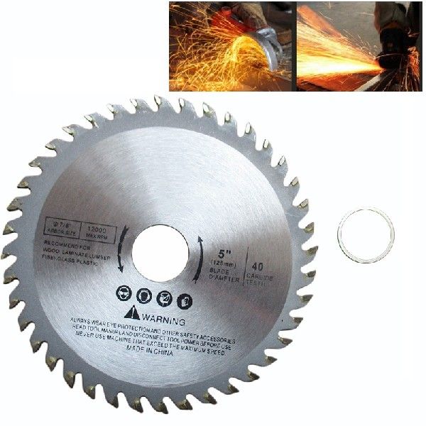 速发/125mm 0/40T Wood Cuttig Disc Circul Saw Blade Disc