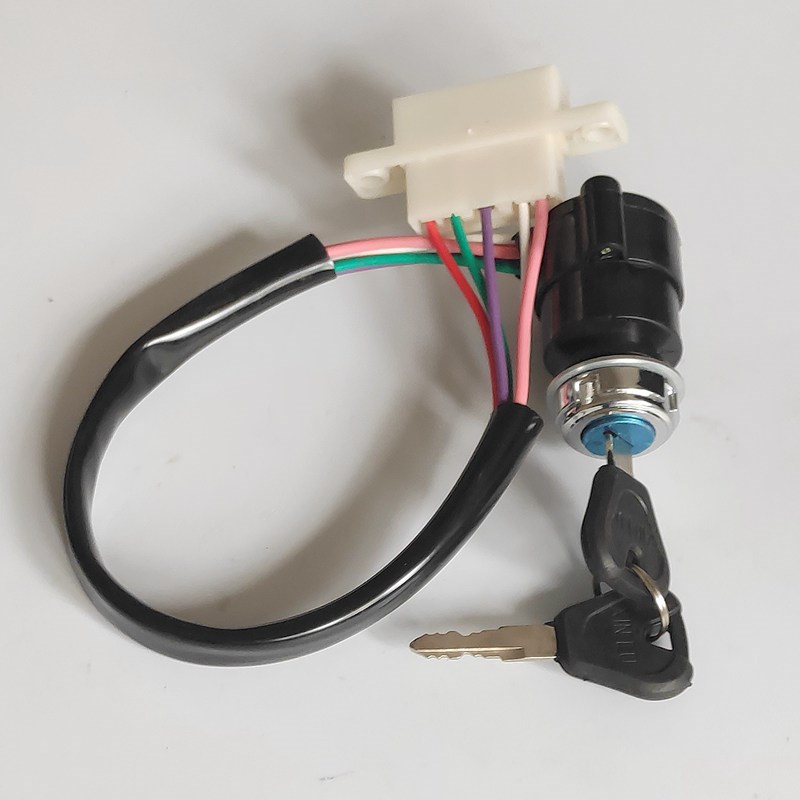 速发三轮车配件单缸柴油农用车四路车 点线启动电锁 电五门火