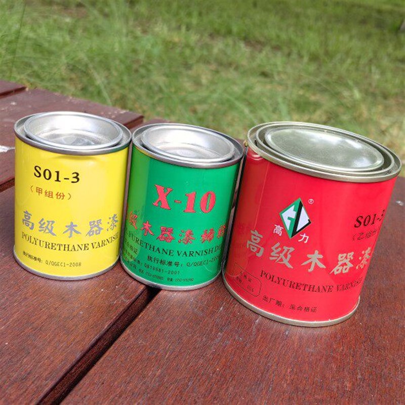 速发聚酯漆油漆木器漆透明清漆家具油漆茶台翻新硝基漆面漆亮光耐