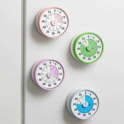 机械计时器厨房专用做饭定时提醒器可视化时间管理闹钟倒计时磁吸