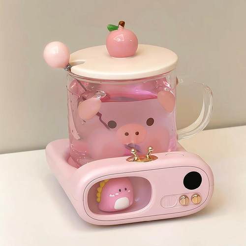 【每天喝水的动力】加热杯垫可调温智能恒温自动宿舍办公室可烧水