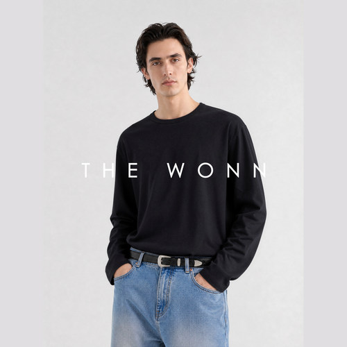 THEWONN日产亲肤感圆领长袖衫