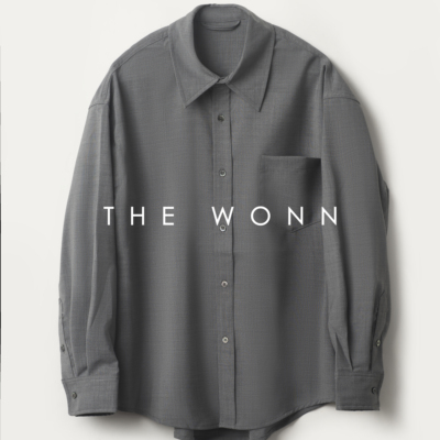 THEWONN进口精仿羊毛长袖衬衫