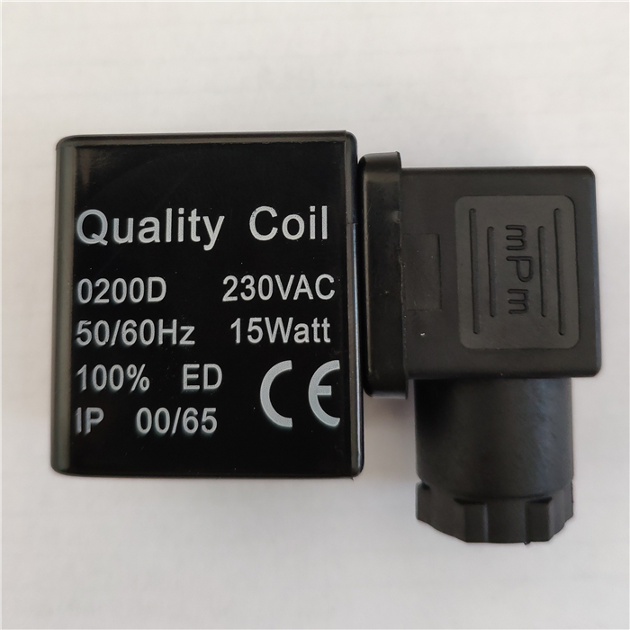 空压机排水阀 电磁阀线圈 Quality Coil 0200D 230V 15watt
