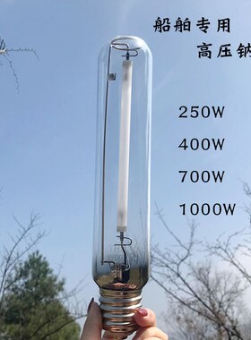 船用钠灯船用投光灯泡高压钠灯NHT250W400W700W1000W船用高压灯泡