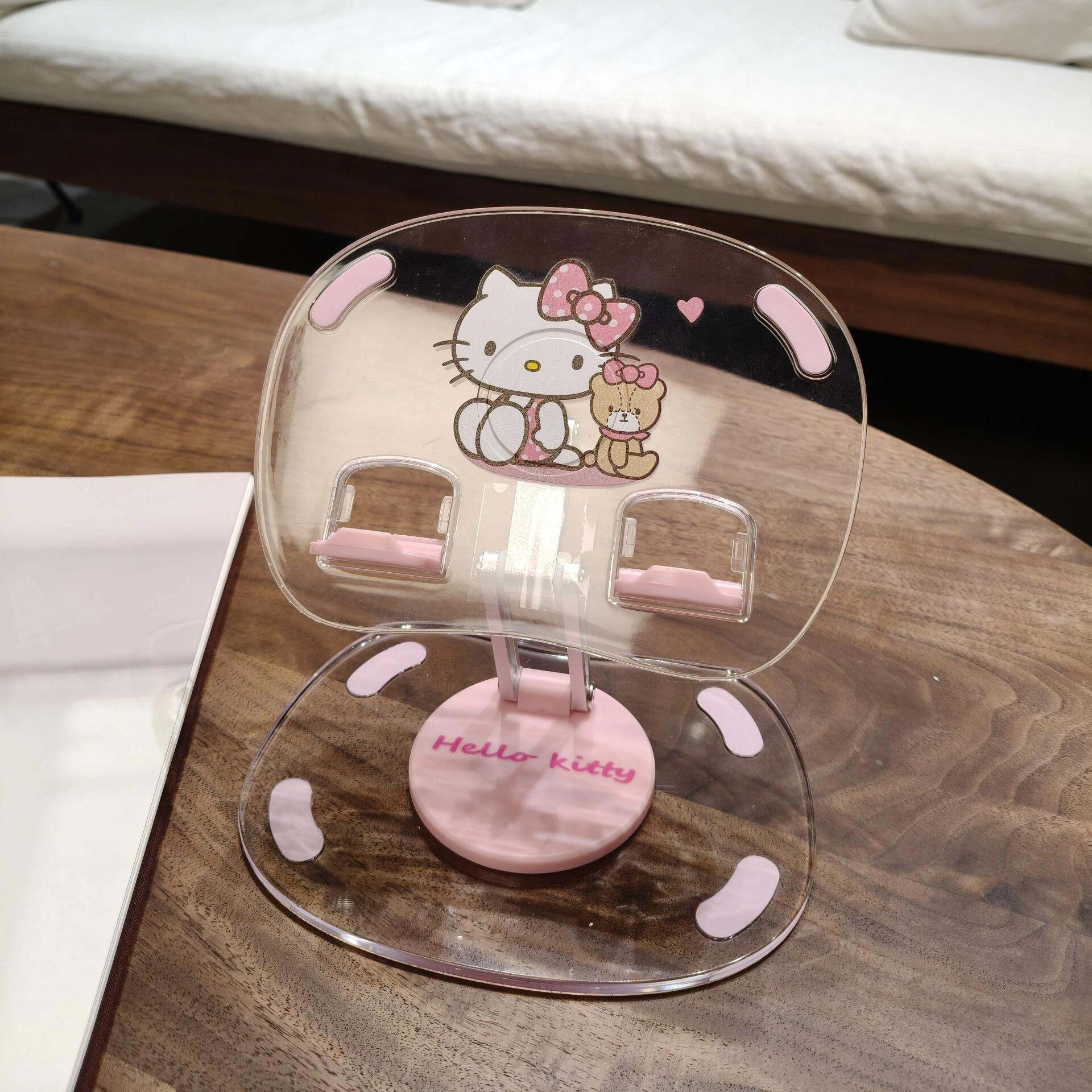 Hellokitty手机支架桌面可调节升降平板ipad支架三丽鸥卡通可爱