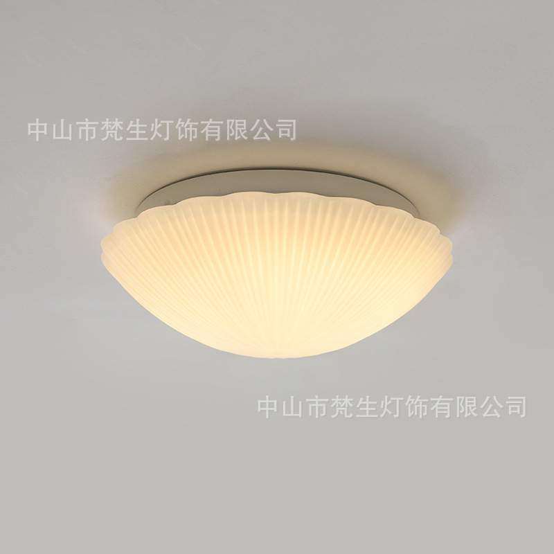 包豪斯中古卧室灯奶油风灯具法式复古设计感书房灯过道阳台吸顶灯,3C数码配件,USB灯,淘宝优惠券,粉丝福利购,淘宝优惠卷