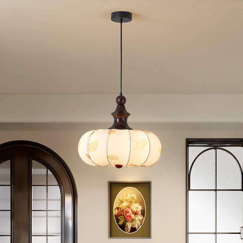 中古风卧室灯吸顶灯法式复古南洋主卧灯宋氏美学布艺高级感小吊灯,3C数码配件,USB灯,淘宝优惠券,粉丝福利购,淘宝优惠卷