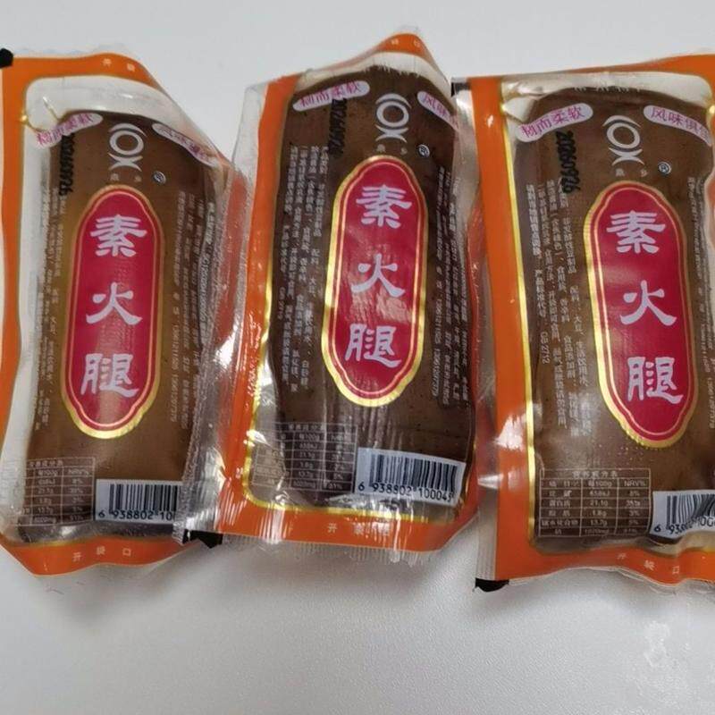 常州土特产素火腿豆制零食素鸡开袋即食下酒菜