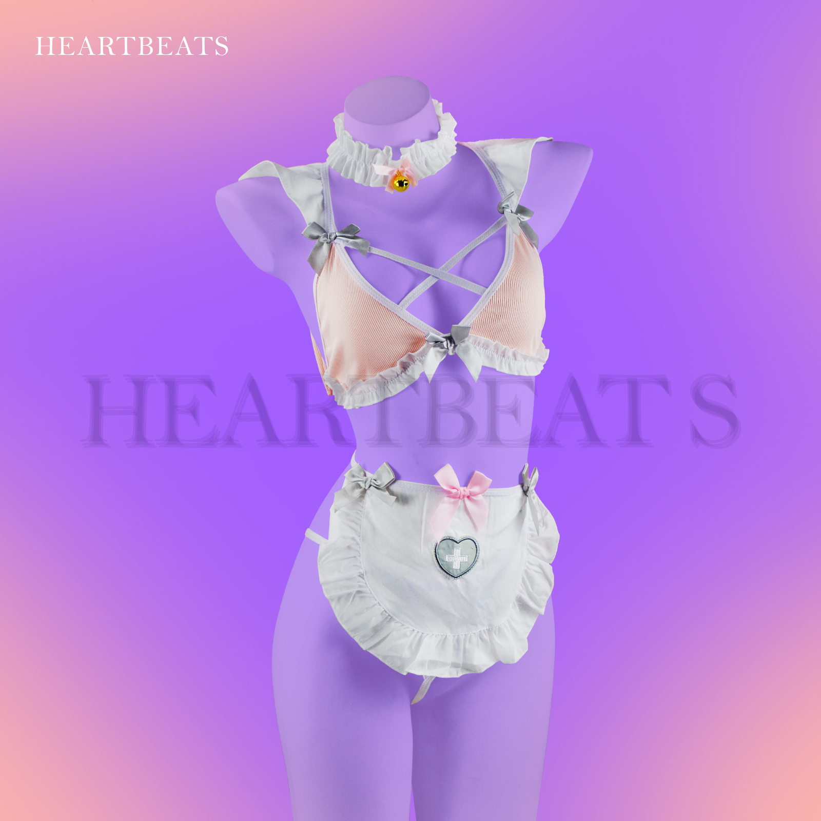 HeartBeats[主人请用餐]情趣睡衣cosplay纯欲性感诱惑女仆制服