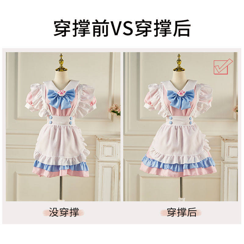 cosplay女装裙撑短款新年战袍黑色裙撑外穿tutu裙lolita裙撑百搭