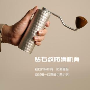 手摇咖啡磨豆机 家用手冲意式 咖啡豆研磨器具随行手动 CNC三段式