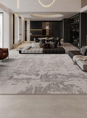 高级感灰色地毯客厅轻奢高级家用编织工艺耐脏隔音书房2025新款