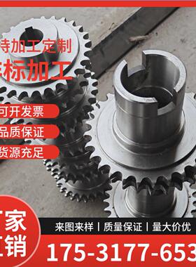 45钢40cr炼轮齿轮定制定做加工非标炼轮4分6分8分12A28A32A40A48A