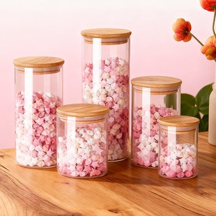 许愿瓶星星玻璃瓶透明创意大号折幸运星纸条心愿礼物带盖密封储物