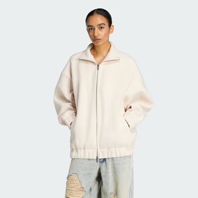 adidas阿迪达斯三叶草女子FLEECE FZ运动健身夹克外套KF2316