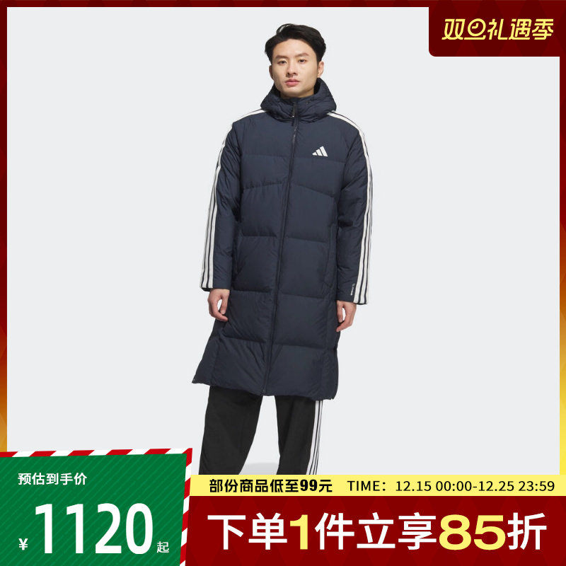 adidas阿迪达斯男子3S L DOWN JKT运动休闲羽绒服KC2499